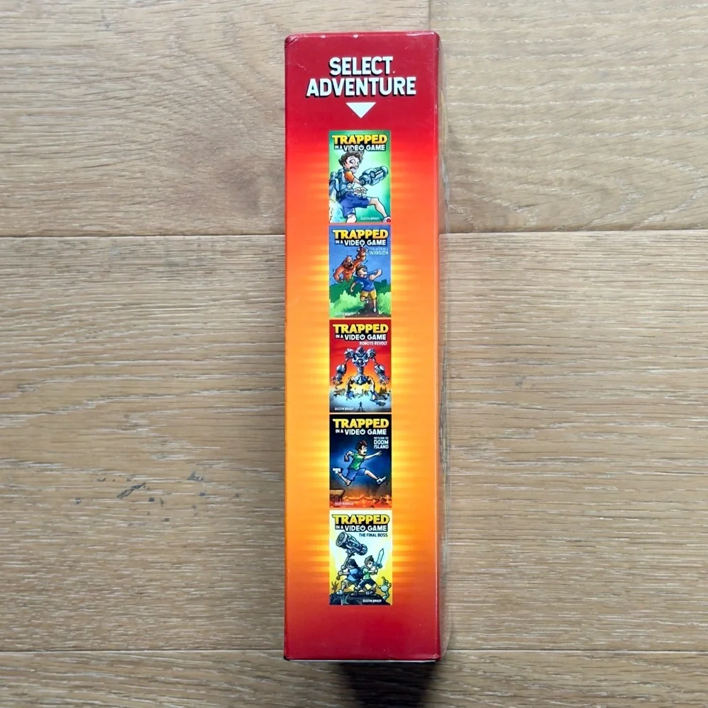 Trapped in a Video Game Box Set Book Series Complete Gift Set Like New Sci-Fi
